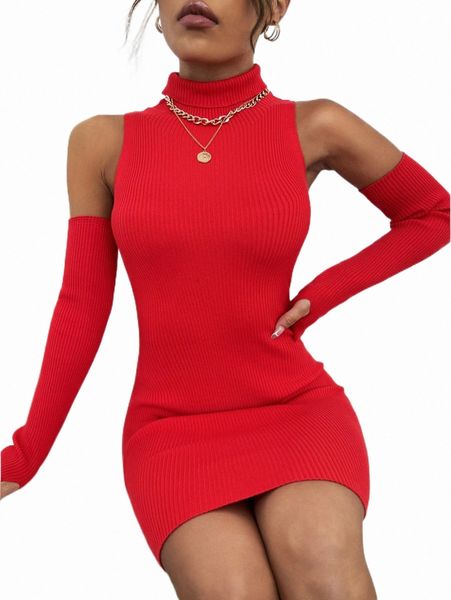 women's sweaters turtle neck rib-knit sweater dress with arm sleeves m5fa#, White;black
women's sweaters turtle neck rib-knit sweater dress with arm sleeves m5fa#, White;black