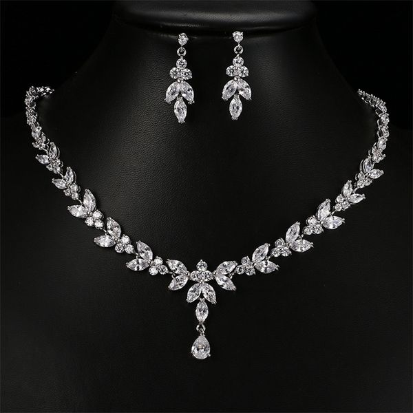other jewelry sets emmaya exquisite jewelry sets for women wedding party accessories cubic zircon stud earrings necklace gift 220831, Silver
other jewelry sets emmaya exquisite jewelry sets for women wedding party accessories cubic zircon stud earrings necklace gift 220831, Silver