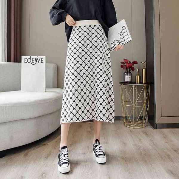 skirts knitted skirt autumn and winter wrapped hips high waist knitted plaid loose thin casual age reducing ys9l, Black
skirts knitted skirt autumn and winter wrapped hips high waist knitted plaid loose thin casual age reducing ys9l, Black