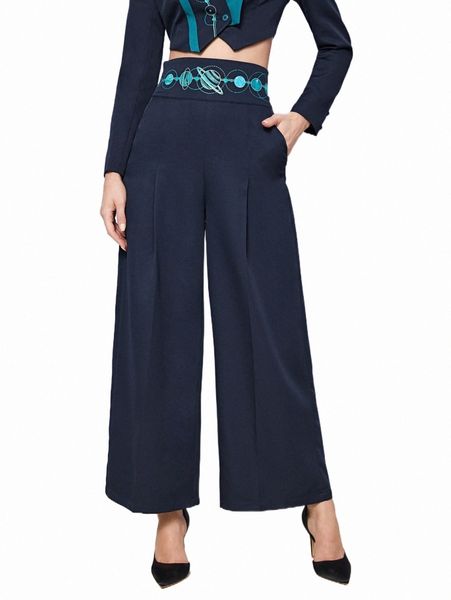 women's pants & capris x close ties high waist galaxy plicated wide leg pants j7ee#, Black;white
women's pants & capris x close ties high waist galaxy plicated wide leg pants j7ee#, Black;white