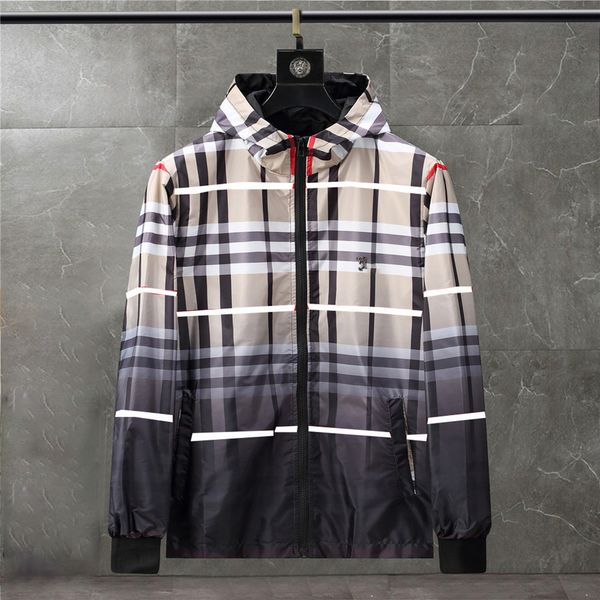 men's jacket designer classic plaid brand fashion multiple styles hooded sport trench waterproof windproof comfortable casual zippered, Black;brown
men's jacket designer classic plaid brand fashion multiple styles hooded sport trench waterproof windproof comfortable casual zippered, Black;brown