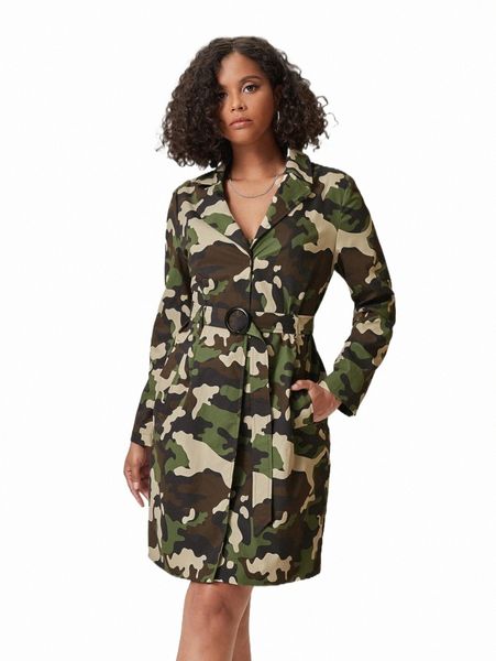 women's trench coats x kesha alein camo print lapel neck belted trench coat 73sp#, Tan;black
women's trench coats x kesha alein camo print lapel neck belted trench coat 73sp#, Tan;black