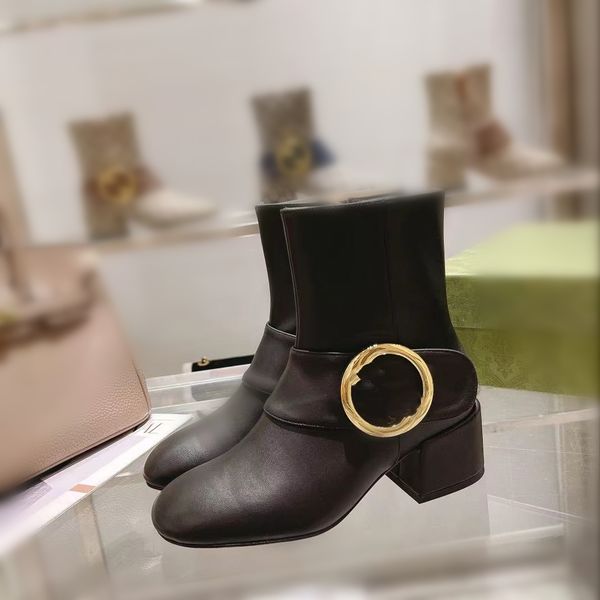 2022 new blondie women's ankle boots women shoes fashion zip round interlocking detail mid-heel 5.5cm 35-42 us4-11 bag box, Black
2022 new blondie women's ankle boots women shoes fashion zip round interlocking detail mid-heel 5.5cm 35-42 us4-11 bag box, Black