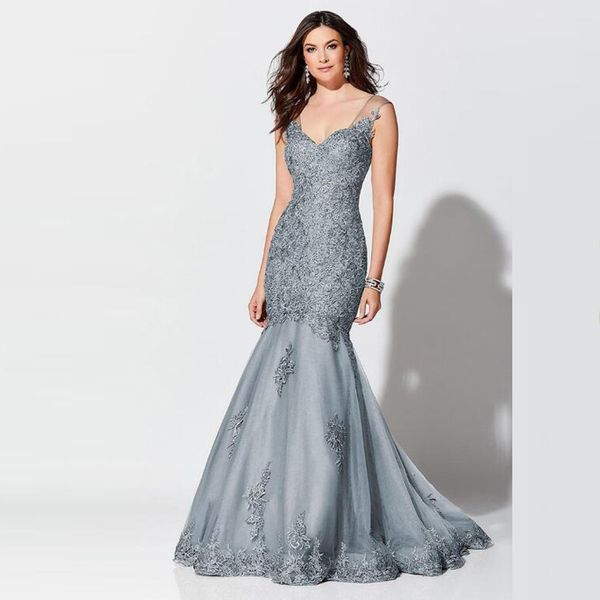 elegant mermaid lace mother of the bride dresses gray applique sweetheart neck open back sleeveless straps long wedding party gowns plus siz, Black;red
elegant mermaid lace mother of the bride dresses gray applique sweetheart neck open back sleeveless straps long wedding party gowns plus siz, Black;red
