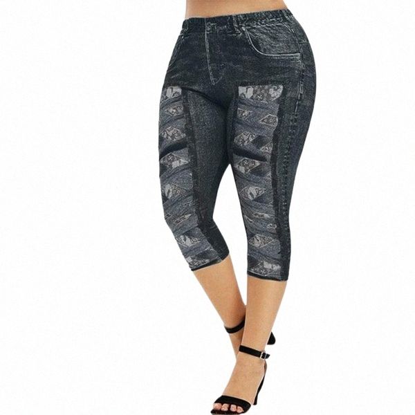 women's leggings women's leggings imitation denim hip lifting fitness pants ladies retro patchwork quick dry with pockets high wai, Black
women's leggings women's leggings imitation denim hip lifting fitness pants ladies retro patchwork quick dry with pockets high wai, Black