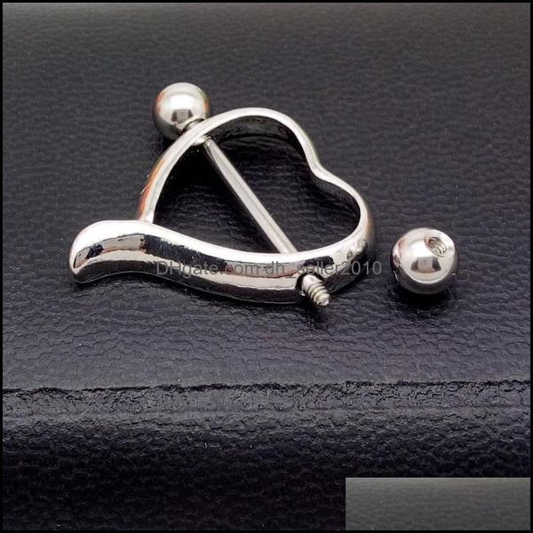 nipple rings surgical steel love heart nipple shield bar ring body piercing jewelry new 679 t2 drop delivery 2021 dhseller2010 dhlv0, Silver
nipple rings surgical steel love heart nipple shield bar ring body piercing jewelry new 679 t2 drop delivery 2021 dhseller2010 dhlv0, Silver