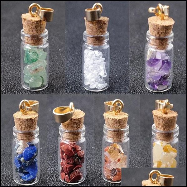 pendant necklaces handmade energy crystal stone mini glass bottle pendant necklaces for women men lovers lucky jewelry with mjfashion dhohg, Silver
pendant necklaces handmade energy crystal stone mini glass bottle pendant necklaces for women men lovers lucky jewelry with mjfashion dhohg, Silver