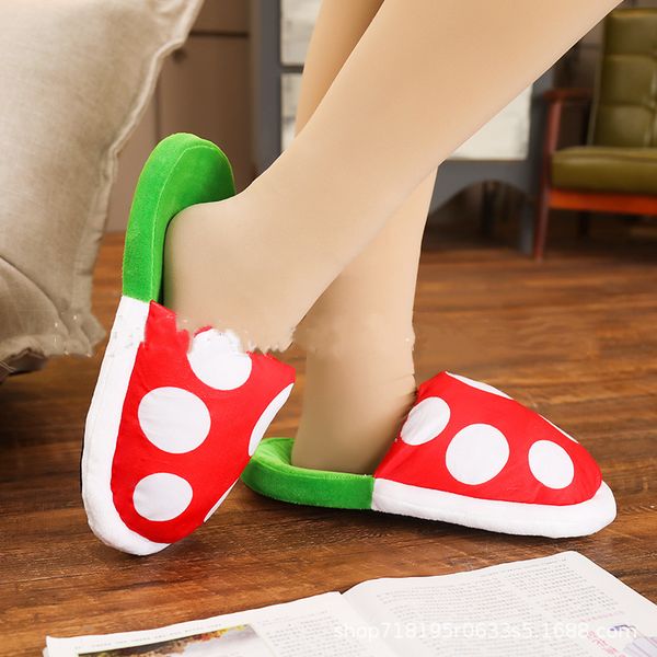 slippers mushroom home piranha plant cosplay shoes carnival fancy funny flower 220831, Black
slippers mushroom home piranha plant cosplay shoes carnival fancy funny flower 220831, Black