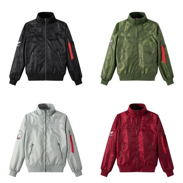 men jackets stand collar coats windbreaker spring autumn winter sport hip hop outdoor streetwear casual outwear mens coat size, Black;brown
men jackets stand collar coats windbreaker spring autumn winter sport hip hop outdoor streetwear casual outwear mens coat size, Black;brown