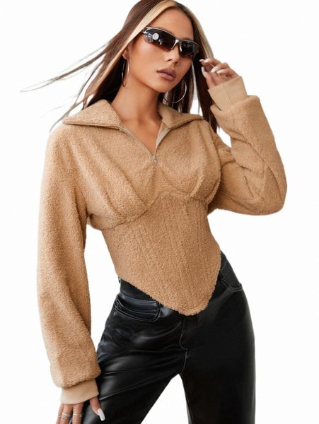women's hoodies & sweatshirts drop shoulder hanky hem corset sweatshirt o6rb#, Black
women's hoodies & sweatshirts drop shoulder hanky hem corset sweatshirt o6rb#, Black