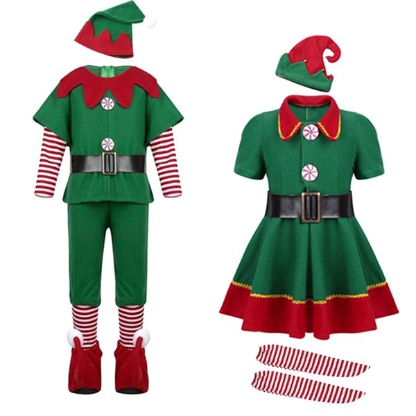 special occasions christmas santa claus costume green elf cosplay family carnival party year fancy dress clothes set for men women girls boy, Blue
special occasions christmas santa claus costume green elf cosplay family carnival party year fancy dress clothes set for men women girls boy, Blue