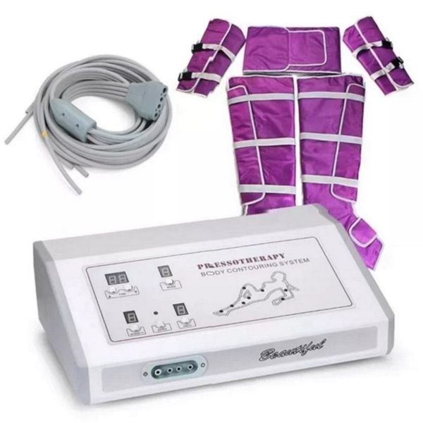 pressotherapy drainage air massage arm waist pneumatic beauty machine salon slimming equipment