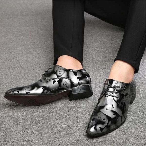 dress shoes patent leather oxford for men formal pointed toe business wedding plus size 3750 220831, Black
dress shoes patent leather oxford for men formal pointed toe business wedding plus size 3750 220831, Black