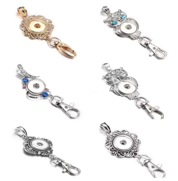 keychains 6 styles owl noosa rhinestones ginger snap chunks keychains lanyard hook key chain diy necklace jewelry keyrings drop deliv dhbig, Silver
keychains 6 styles owl noosa rhinestones ginger snap chunks keychains lanyard hook key chain diy necklace jewelry keyrings drop deliv dhbig, Silver