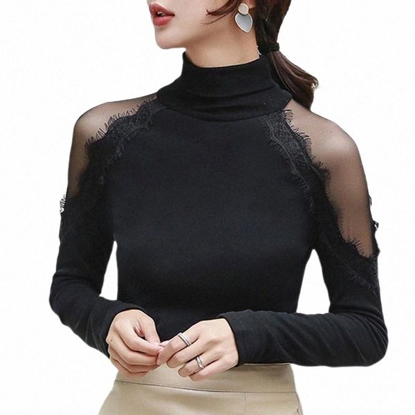 women's blouses & shirts women's blouses & shirts autumn long sleeve lace blouse women 2021 fashion solid casual office lady turtl, White
women's blouses & shirts women's blouses & shirts autumn long sleeve lace blouse women 2021 fashion solid casual office lady turtl, White