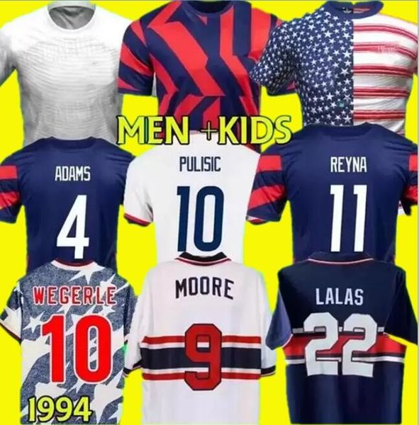 1994 retro soccer jersey usas mckennie 2021 2022 adams acosta lloyd morris national team football shirt camisetas 22 23 pulisic reyna men ki, Black;yellow
1994 retro soccer jersey usas mckennie 2021 2022 adams acosta lloyd morris national team football shirt camisetas 22 23 pulisic reyna men ki, Black;yellow