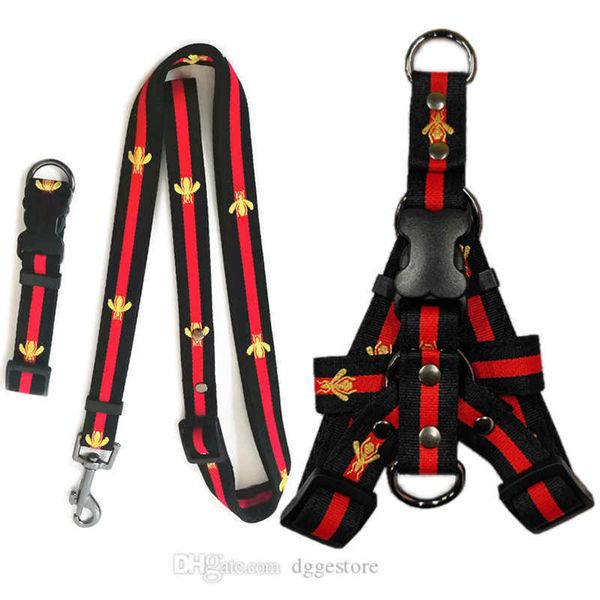 collars leashes nylon set designer leash harnesses embroidery bee pet collar and pets chain for small medium large dogs cat, Silver
collars leashes nylon set designer leash harnesses embroidery bee pet collar and pets chain for small medium large dogs cat, Silver