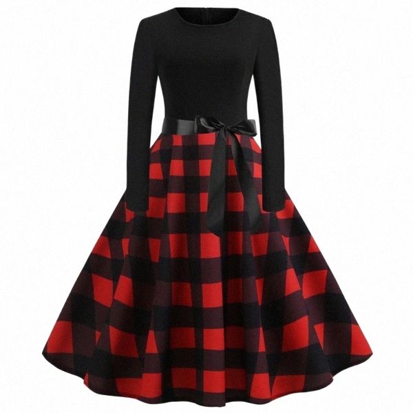 casual dresses casual dresses plaid print vintage dress women 2021 christmas robe femme plus size elegant party long sleeve vestidos f3xk#, Black;gray
casual dresses casual dresses plaid print vintage dress women 2021 christmas robe femme plus size elegant party long sleeve vestidos f3xk#, Black;gray