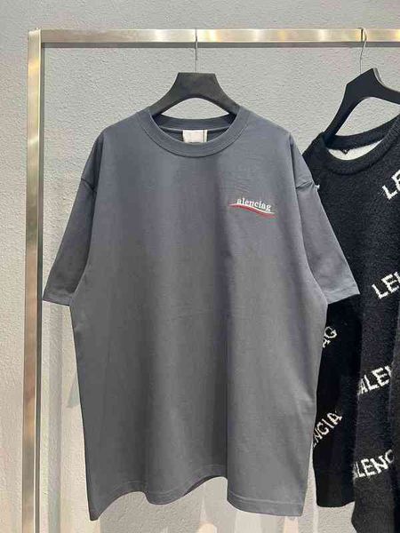 mens t shirts balencigass casual fashionable paris tide front wave embroidery round neck net red trendy pure cotton designer comfortable cla, White;black
mens t shirts balencigass casual fashionable paris tide front wave embroidery round neck net red trendy pure cotton designer comfortable cla, White;black