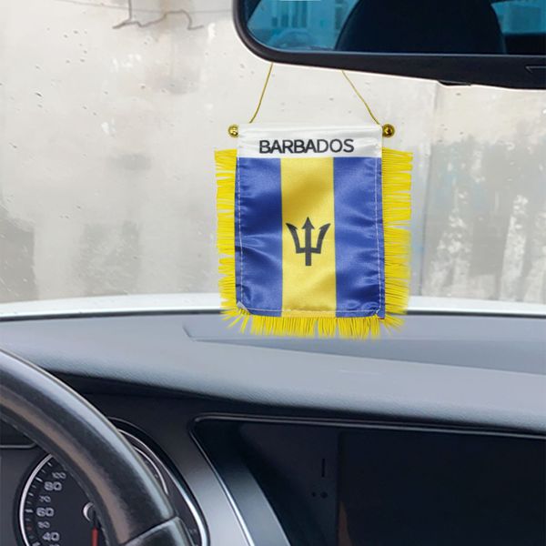 10x15 cm barbados fringy window hanging flag double sided mini hanging flags with suction cup for home office door decor
10x15 cm barbados fringy window hanging flag double sided mini hanging flags with suction cup for home office door decor