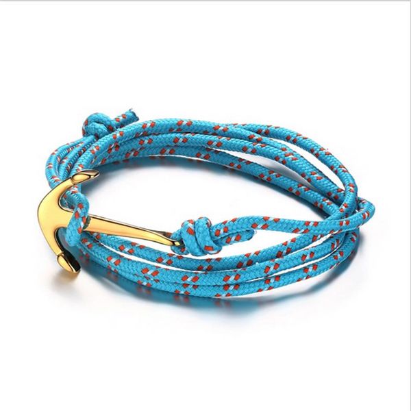 navy jewelry multilayer braided anchor bracelet blue nylon ropes nautical men women bangles pulsera ancla bl-197323n, Golden;silver
navy jewelry multilayer braided anchor bracelet blue nylon ropes nautical men women bangles pulsera ancla bl-197323n, Golden;silver