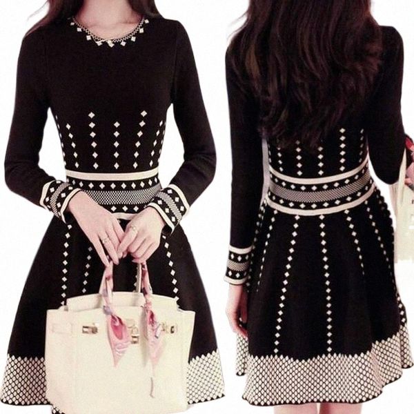 casual dresses casual dresses spring autumn knitted dress women o-neck striped plaid knitting ladies winter pleated clothing f9ub#, Black;gray
casual dresses casual dresses spring autumn knitted dress women o-neck striped plaid knitting ladies winter pleated clothing f9ub#, Black;gray