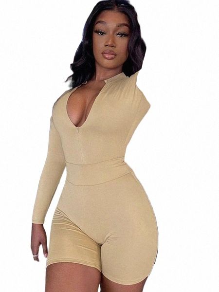 women's tracksuits women's tracksuits joskaa solid color zipper long sleeve bodysuits and shorts two piece sets womens outfits spr, Gray
women's tracksuits women's tracksuits joskaa solid color zipper long sleeve bodysuits and shorts two piece sets womens outfits spr, Gray