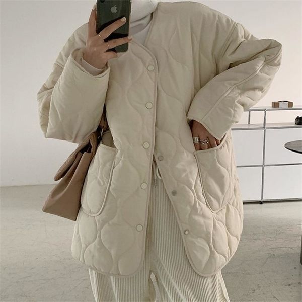 women's down parkas winter jacket women fashion outwear casual jackets solid allmatchsimple fresh stylish warm women coat loose thicken, Black
women's down parkas winter jacket women fashion outwear casual jackets solid allmatchsimple fresh stylish warm women coat loose thicken, Black