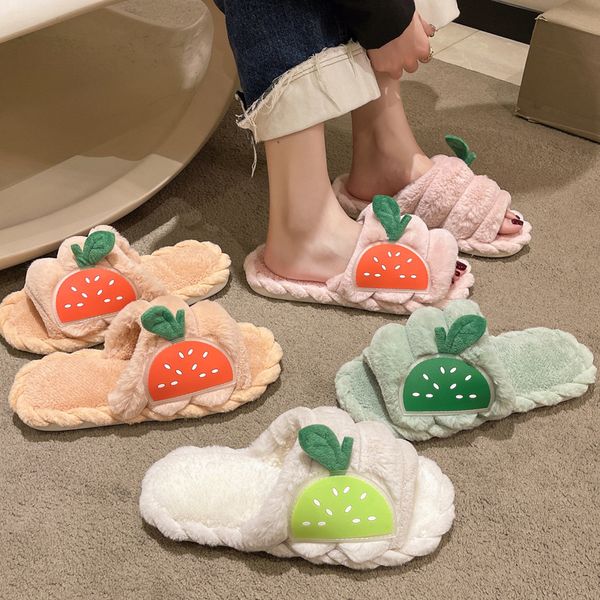 slippers women fluffy furry sweet girl candy color cute fruit shoes female autumn winter indoor warm home soft plush slides 220831, Black
slippers women fluffy furry sweet girl candy color cute fruit shoes female autumn winter indoor warm home soft plush slides 220831, Black