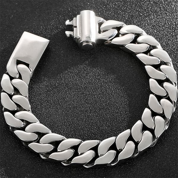 bangle polished stainless steel 1314mm mens on hand chain man bracelet chic style mens bracelets jewelry accessory engraveable 220831, Black
bangle polished stainless steel 1314mm mens on hand chain man bracelet chic style mens bracelets jewelry accessory engraveable 220831, Black