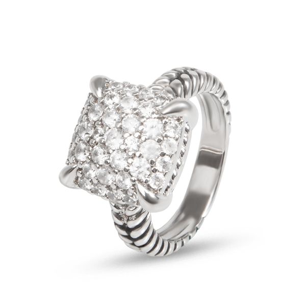 band rings cable rings diamond women and men luxury punk zircon party fashion ring, Silver
band rings cable rings diamond women and men luxury punk zircon party fashion ring, Silver