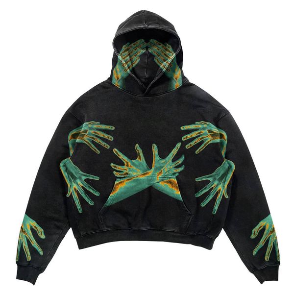 men's hoodies pattern retro streetwear oversized hoodie man fashion gothic punk round neck pullover harajuku grunge sweatshirt clothes, Black
men's hoodies pattern retro streetwear oversized hoodie man fashion gothic punk round neck pullover harajuku grunge sweatshirt clothes, Black