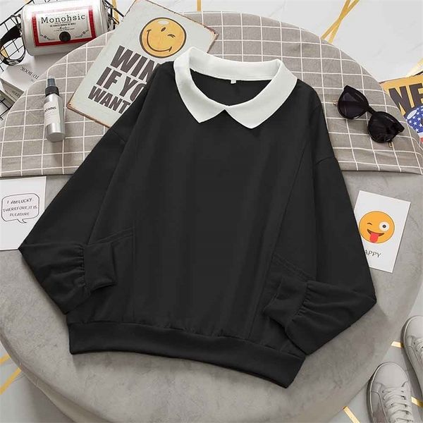 womens hoodies sweatshirts japanese harajuku collared kawaii hoodie jackets for girls pullover long sleeve autumn casual solid color sweatsh, Black
womens hoodies sweatshirts japanese harajuku collared kawaii hoodie jackets for girls pullover long sleeve autumn casual solid color sweatsh, Black