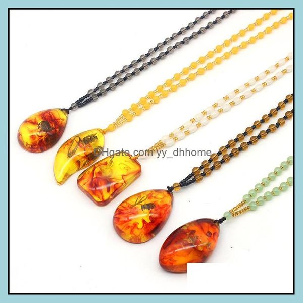 pendant necklaces wholesale natural plant fossil necklace pendant long imitation beeswax amber sweater chain supply will sel yydhhome dht57, Silver
pendant necklaces wholesale natural plant fossil necklace pendant long imitation beeswax amber sweater chain supply will sel yydhhome dht57, Silver