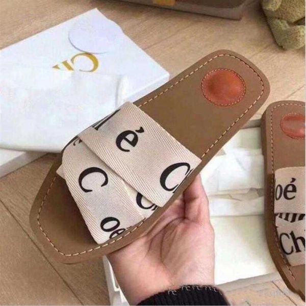with box fashion women summer beach slippers sandals woody mules canvas woven slipper letters elastic slides cross cloth outdoor p250m, Black
with box fashion women summer beach slippers sandals woody mules canvas woven slipper letters elastic slides cross cloth outdoor p250m, Black
