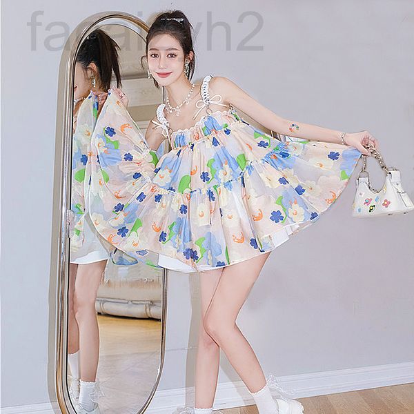 women's tracksuits designer in spring and summer of 22 the new style is fashionable thin print suspender skirt minority spliced with pu, Gray
women's tracksuits designer in spring and summer of 22 the new style is fashionable thin print suspender skirt minority spliced with pu, Gray