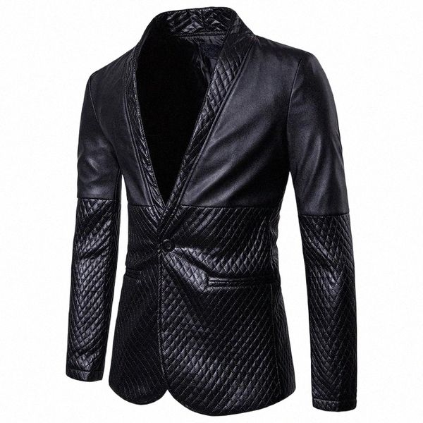 men's suits & blazers men's suits & blazers black pu leather blazer men 2021 autumn suit jacket slim fit big and tall size mens cl, White;black
men's suits & blazers men's suits & blazers black pu leather blazer men 2021 autumn suit jacket slim fit big and tall size mens cl, White;black