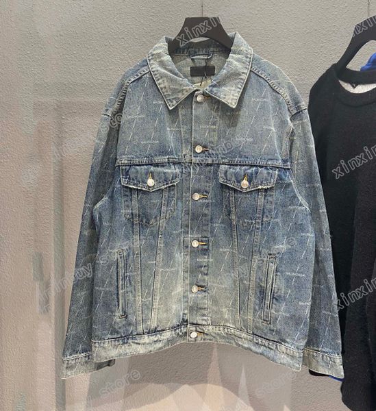 xinxinbuy men designer coats denim jackets small letter print washing paris pullover women blue gray black xs-2xl, Black;brown
xinxinbuy men designer coats denim jackets small letter print washing paris pullover women blue gray black xs-2xl, Black;brown