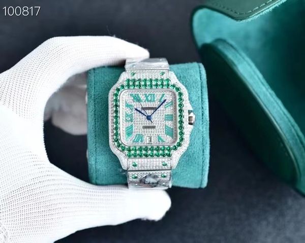 men's luxury gypsophila watch handmade diamond inlaid fully automatic mechanical watch stylish and beautiful packaging, Slivery;brown
men's luxury gypsophila watch handmade diamond inlaid fully automatic mechanical watch stylish and beautiful packaging, Slivery;brown