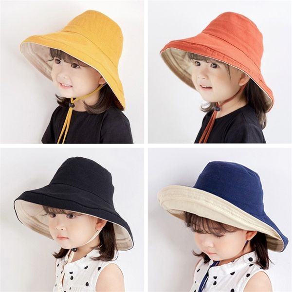 caps hats doublefaced baby sun summer spring big brim kids bucket for girls accessories travel beach children fisherman cap 220830, Yellow
caps hats doublefaced baby sun summer spring big brim kids bucket for girls accessories travel beach children fisherman cap 220830, Yellow