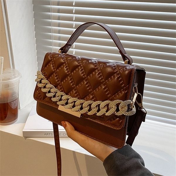 evening bags ins women's shoulder fashion quilted plaid designer handbags luxury chain square crossbody ladies messenger 220831
evening bags ins women's shoulder fashion quilted plaid designer handbags luxury chain square crossbody ladies messenger 220831