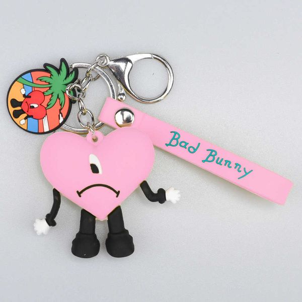 new designer pvc croc charms 3d bad bunny keychain in stock ready to ship wholesale for decoration, White;pink
new designer pvc croc charms 3d bad bunny keychain in stock ready to ship wholesale for decoration, White;pink