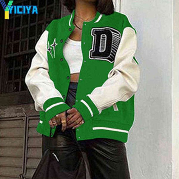 women's jackets new winter varsity jackets bomber jacket women printed leather jackets long sleeve baseball letter patchwork hip hop st, Black;brown
women's jackets new winter varsity jackets bomber jacket women printed leather jackets long sleeve baseball letter patchwork hip hop st, Black;brown