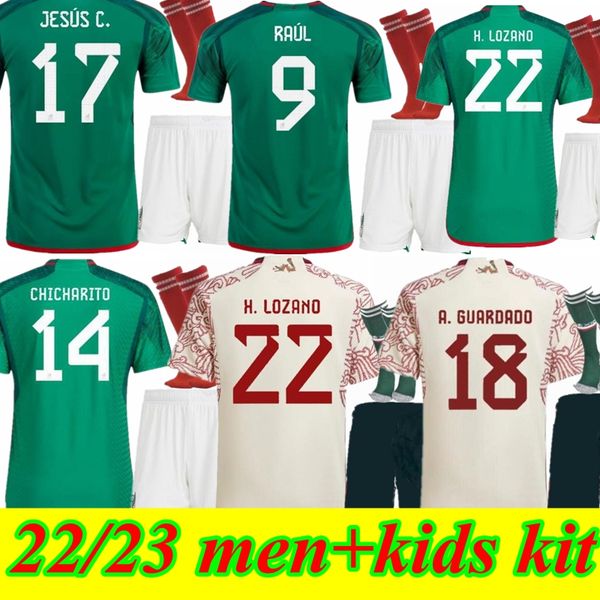 world cups 2022 mexico soccer jersey home away 22 23 chicharito lozano dos santos football shirt kids kit women men sets uniforms fans playe, Black;yellow
world cups 2022 mexico soccer jersey home away 22 23 chicharito lozano dos santos football shirt kids kit women men sets uniforms fans playe, Black;yellow