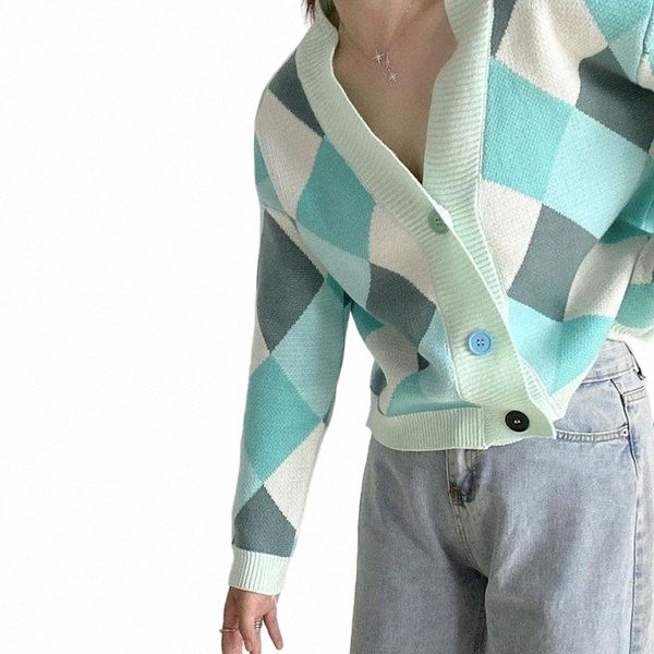 women's knits & tees women's knits & tees women color block argyle plaid sweaters fashion v-neck long sleeve knitted cardigan swea, White
women's knits & tees women's knits & tees women color block argyle plaid sweaters fashion v-neck long sleeve knitted cardigan swea, White