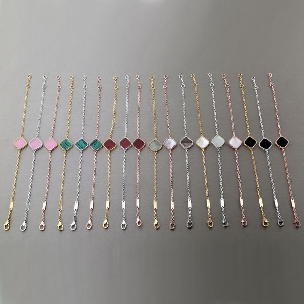 clovers bracelet bracelets luxe gold chain clover bangle links braclets woman armband bangles chains braclet pulsera bracciale bracciali bra, Black
clovers bracelet bracelets luxe gold chain clover bangle links braclets woman armband bangles chains braclet pulsera bracciale bracciali bra, Black