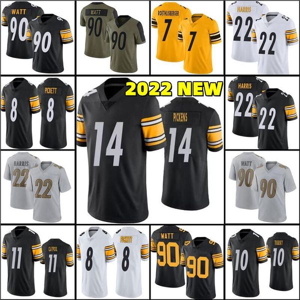 fans tees 14 george pickens 8 kenny pickett football jersey 22 najee harris 90 t.j. watt chase claypool dwayne haskins trubisky pat freierm, Black
fans tees 14 george pickens 8 kenny pickett football jersey 22 najee harris 90 t.j. watt chase claypool dwayne haskins trubisky pat freierm, Black