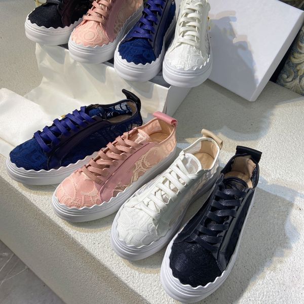 women lace sneakers shoes designer embroidery low shoe 2022 fashion mesh suede leather lace-up tennis fabric platform canvas sports casual t
women lace sneakers shoes designer embroidery low shoe 2022 fashion mesh suede leather lace-up tennis fabric platform canvas sports casual t