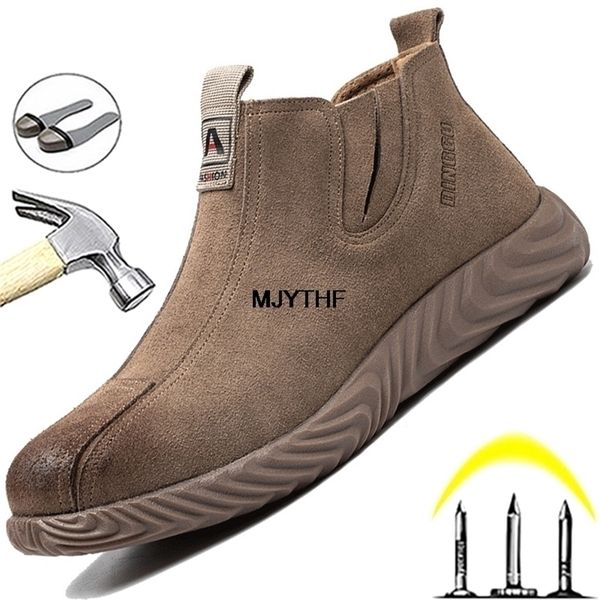 dress shoes indestructible safety men soft bottom work chelsea boots steel toe cowhide 220829, Black
dress shoes indestructible safety men soft bottom work chelsea boots steel toe cowhide 220829, Black