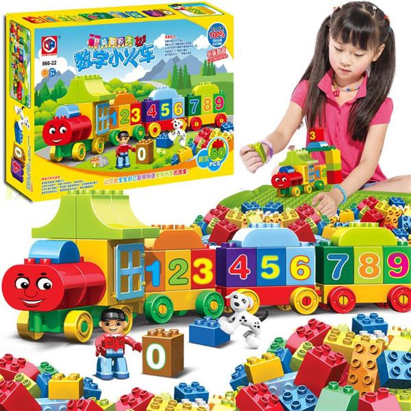 50pcs duplo number train large particles building blocks train number bricks educational baby city toys for children c1114260y
50pcs duplo number train large particles building blocks train number bricks educational baby city toys for children c1114260y
